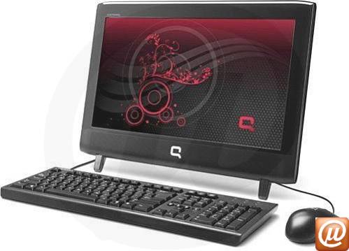 BZ003AA - Desktop-PC All-in-One Compaq Presario HP CQ1-1320br Intel Atom Dual-Core D510 (1.66GHz) 2GB 320GB 18.5" DVD-RW Windows 7 Home Basic 64 Wi-Fi N WebCam